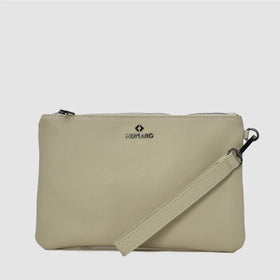 ANNA - Pochette in pelle - CREMA - MIDMAIND™ | BRAND