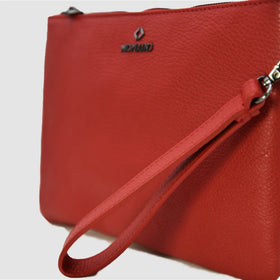 ANNA - Pochette in pelle - ROSSO - MIDMAIND™ | BRAND