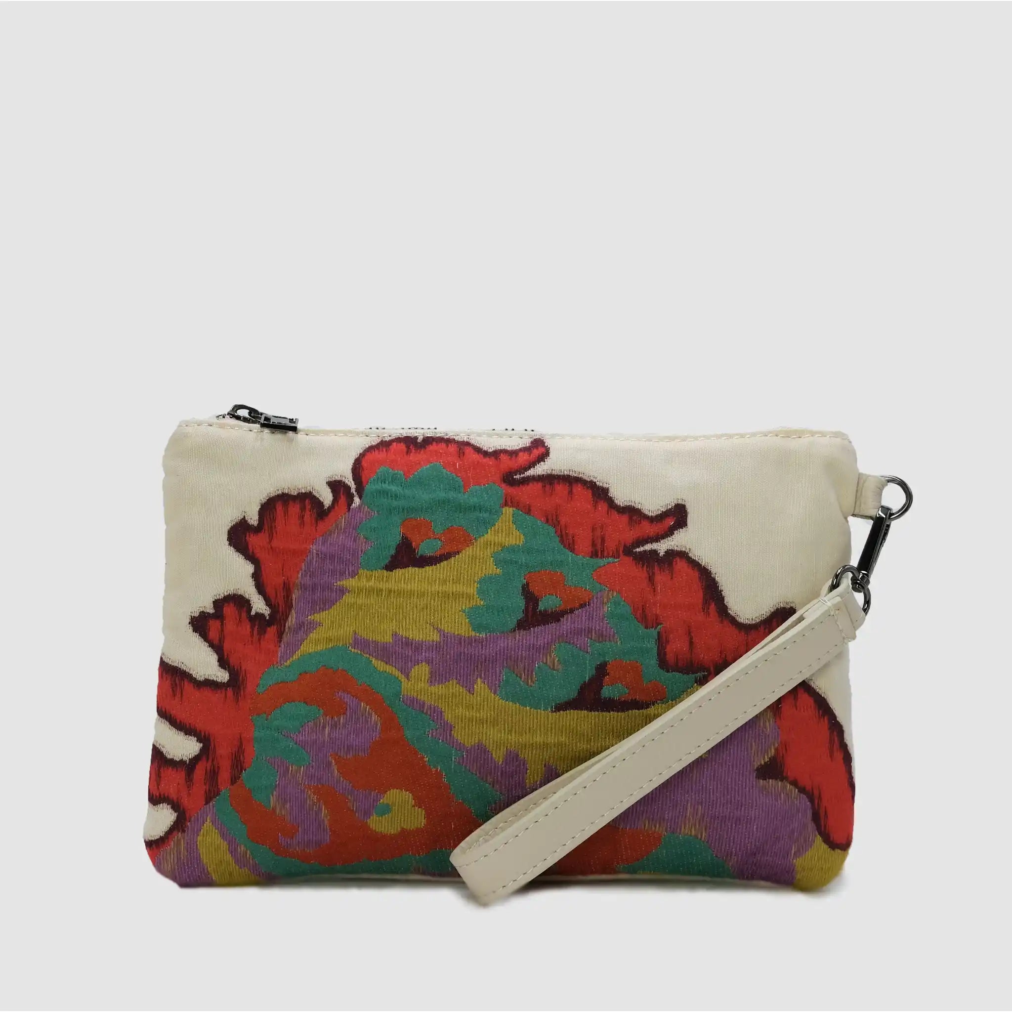 ANNA BLOOM - Pochette in pelle & tessuto - Limited Edition - MIDMAIND™ | BRAND