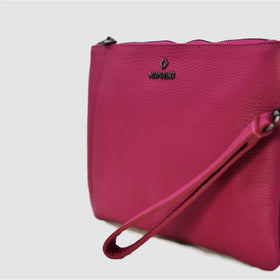 ANNA - Pochette in pelle - FUCSIA - MIDMAIND™ | BRAND