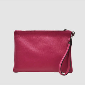 ANNA - Pochette in pelle - FUCSIA - MIDMAIND™ | BRAND