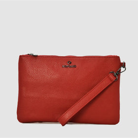 ANNA - Pochette in pelle - ROSSO - MIDMAIND™ | BRAND