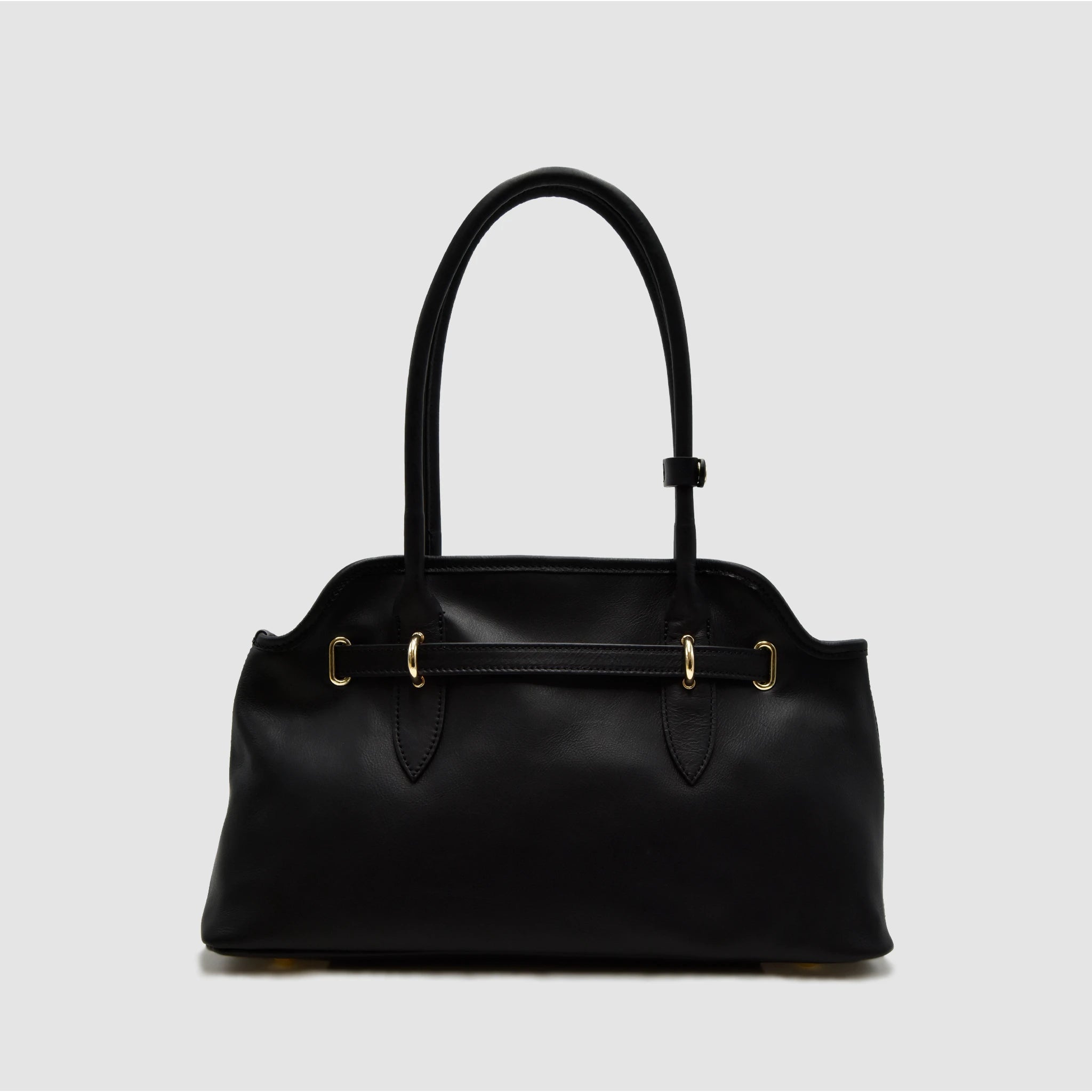 BOLD - Borsa a spalla in Pelle Sauvage - Nero - MIDMAIND™ | BRAND
