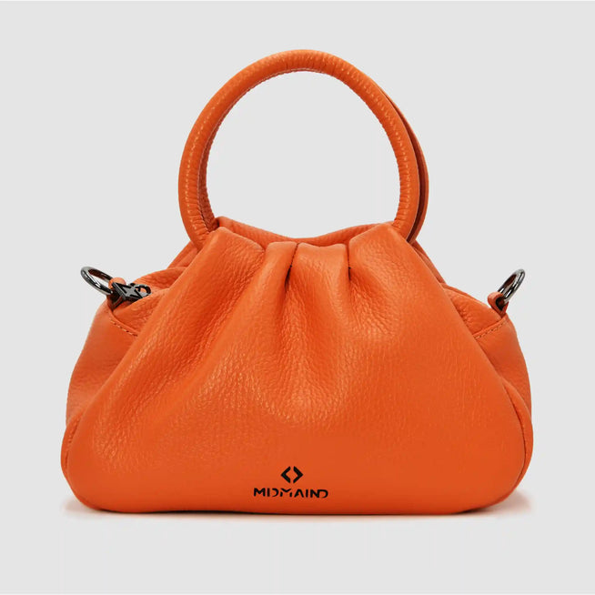 PETITE M - Borsa a mano in pelle - ARANCIONE