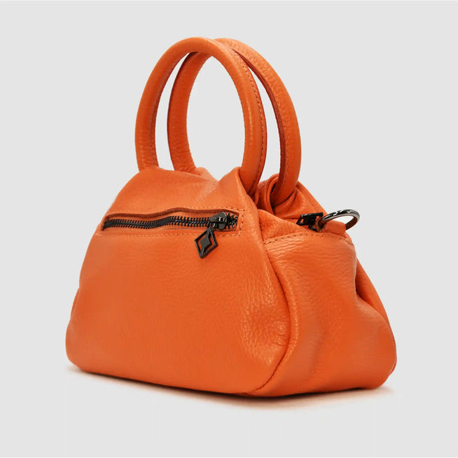 PETITE M - Borsa a mano in pelle - ARANCIONE