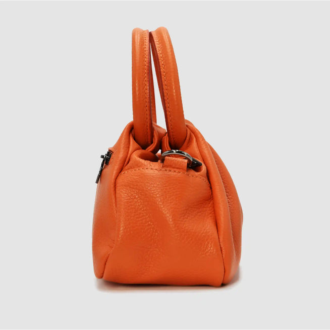 PETITE M - Borsa a mano in pelle - ARANCIONE