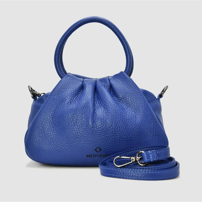 PETITE M - Borsa a mano in pelle - BLU