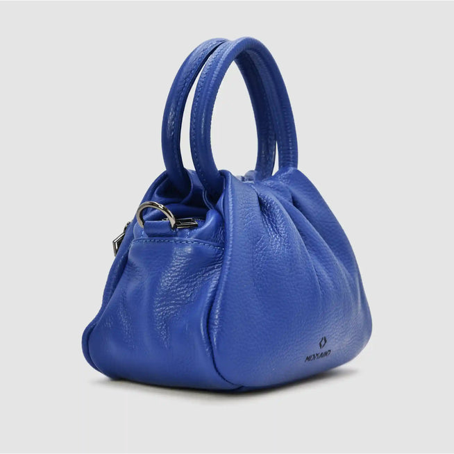 PETITE M - Borsa a mano in pelle - BLU