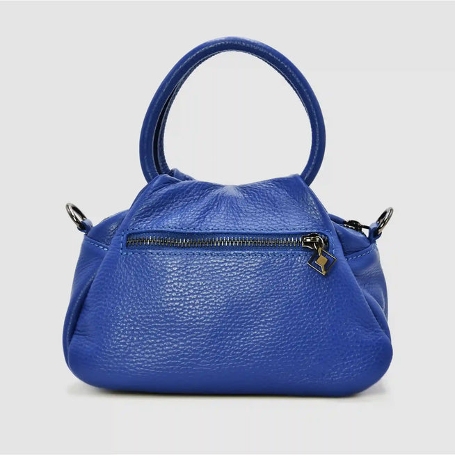 PETITE M - Borsa a mano in pelle - BLU