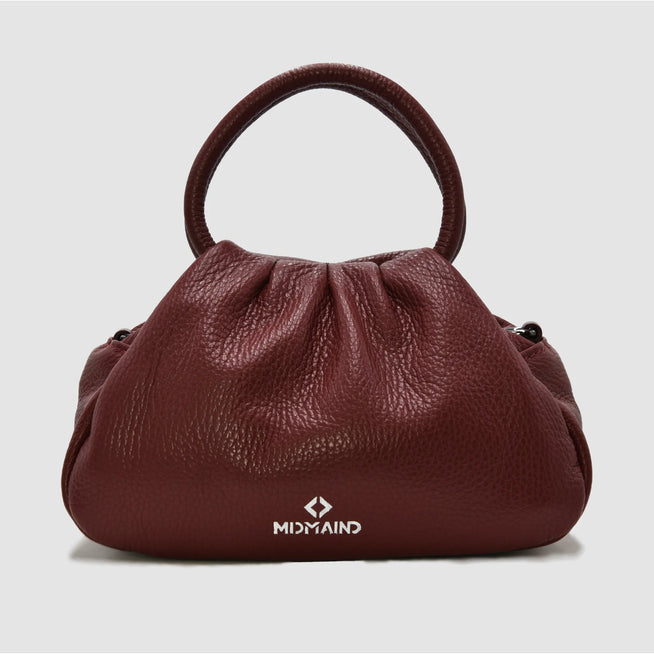 PETITE M - Borsa a mano in pelle - CAMEL