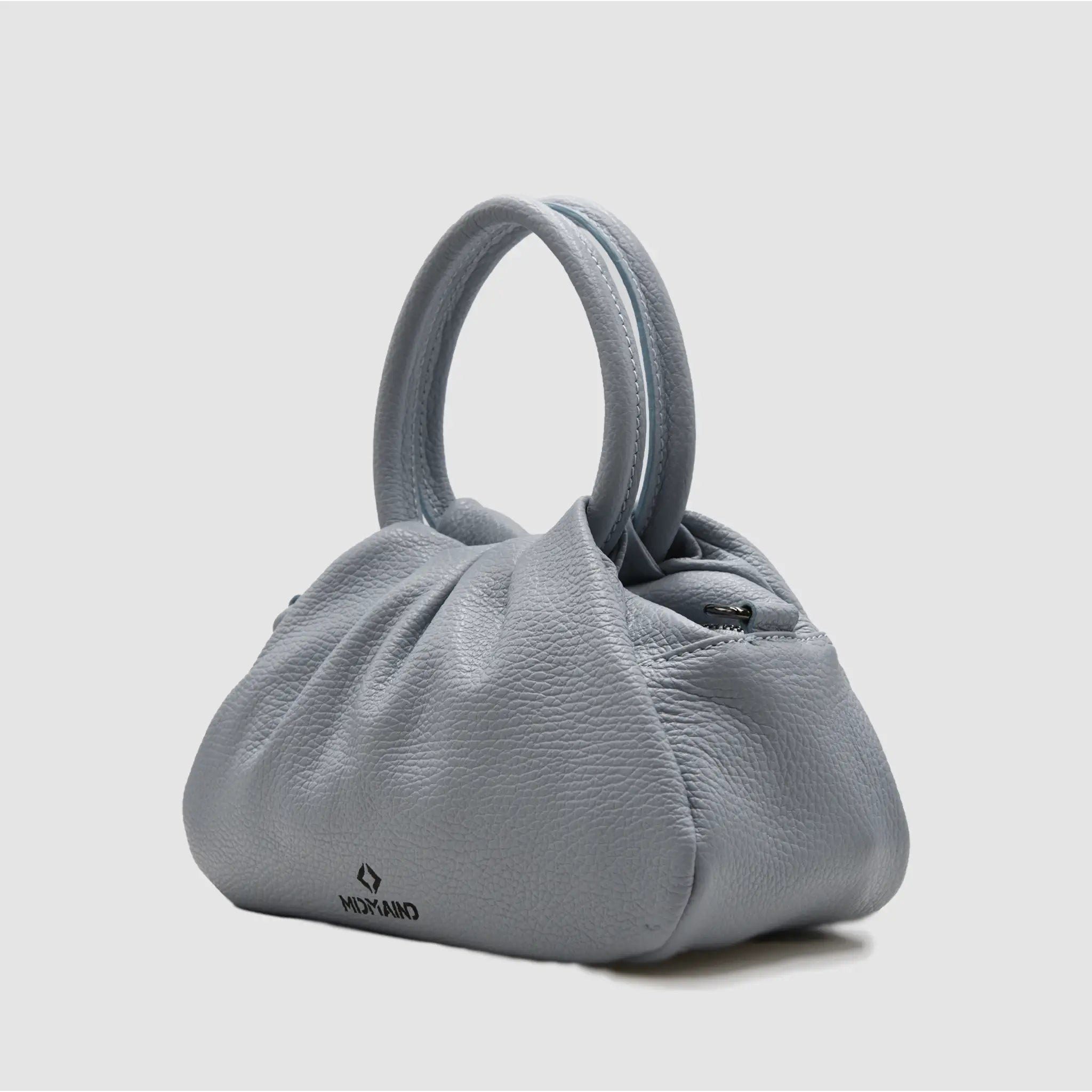PETITE L - Borsa a mano in pelle martellata  - CARTA ZUCCHERO