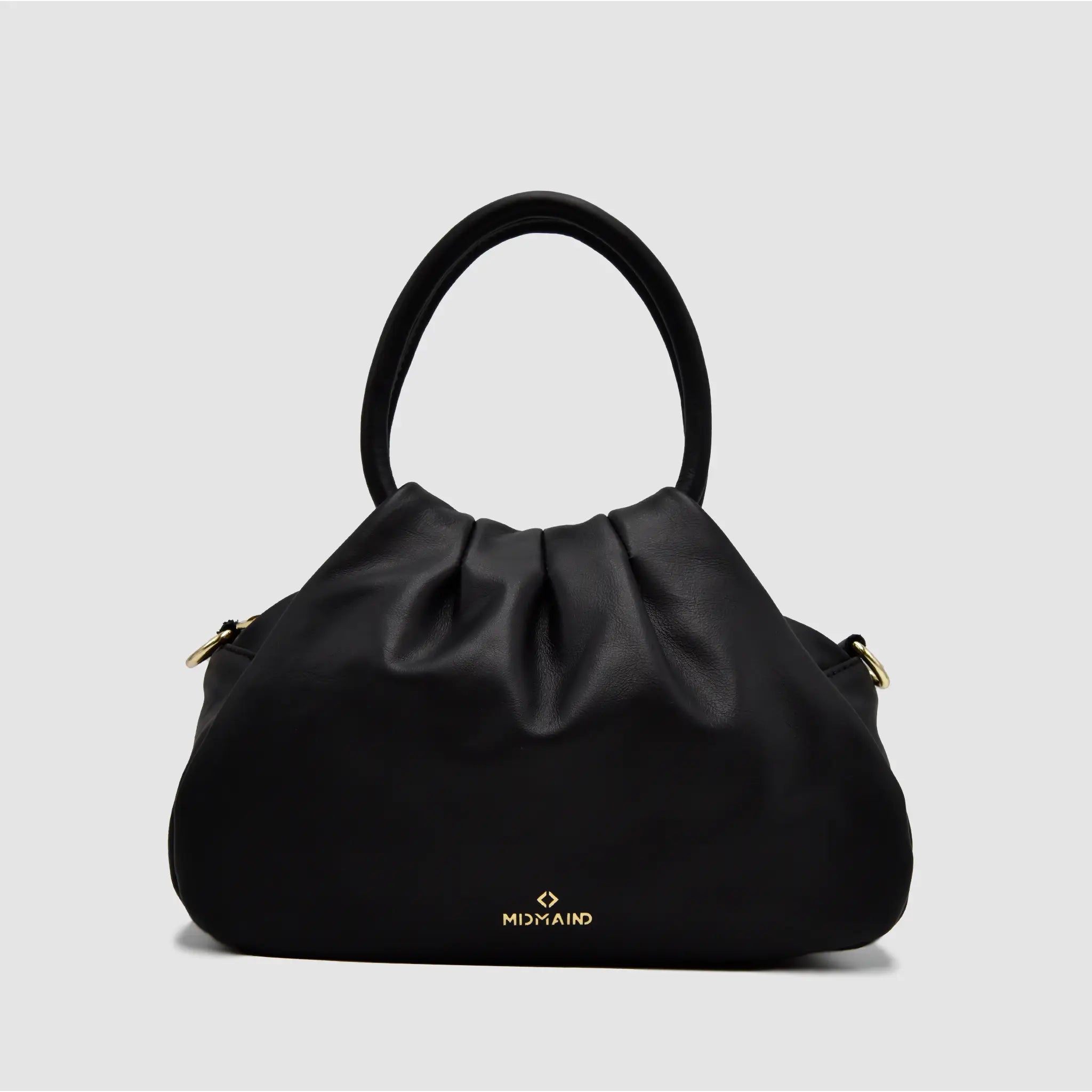 PETITE M - Borsa a mano in Pelle Sauvage - NERO