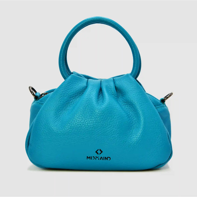 PETITE M - Borsa a mano in pelle - BLU