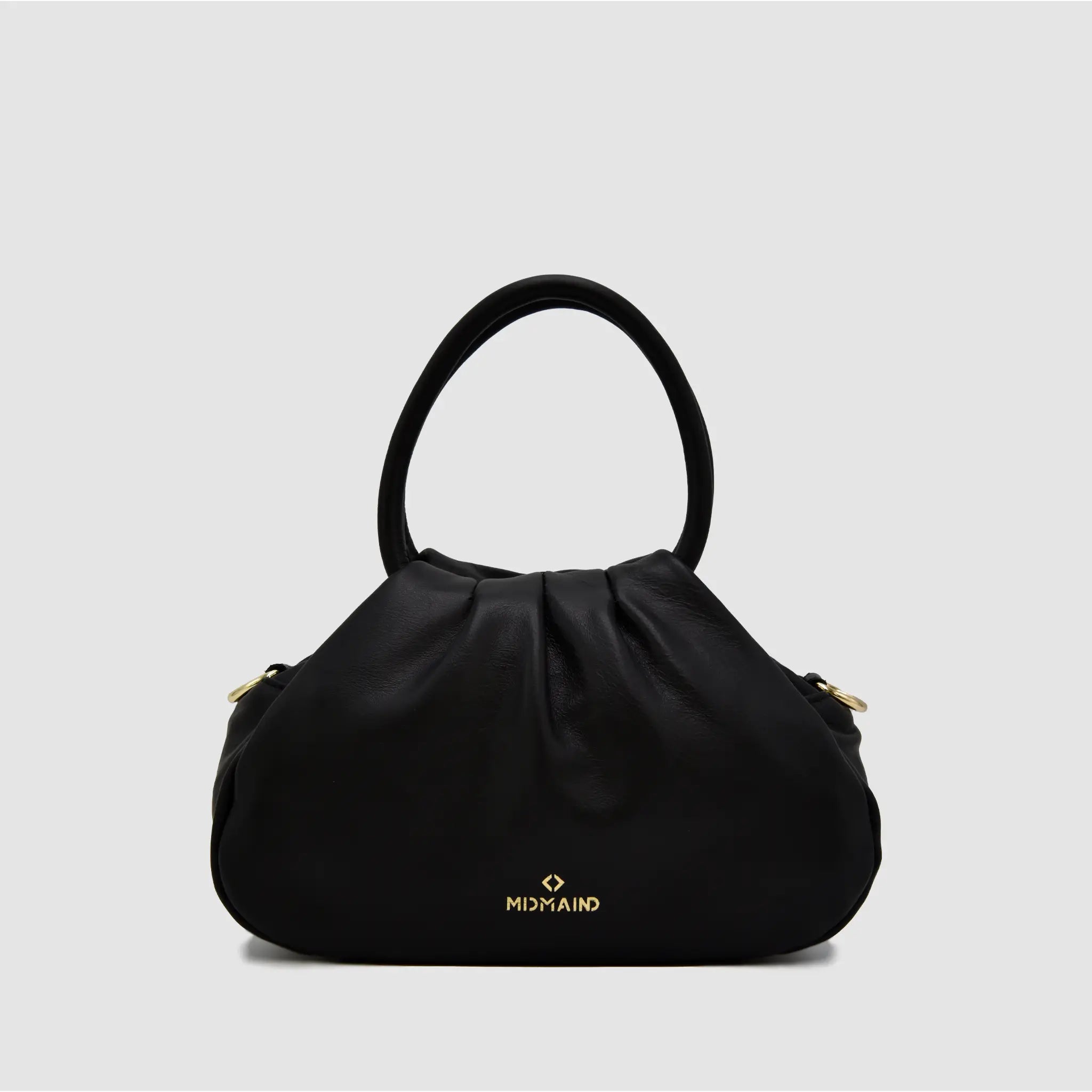 PETITE S - Borsa a mano in Pelle Sauvage - NERO