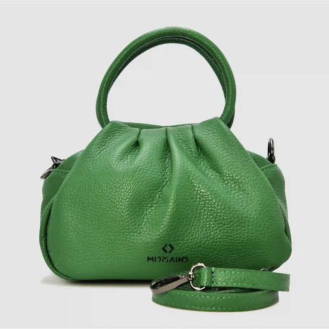 PETITE M - Borsa a mano in pelle - VERDE