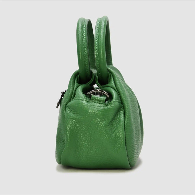 PETITE M - Borsa a mano in pelle - VERDE