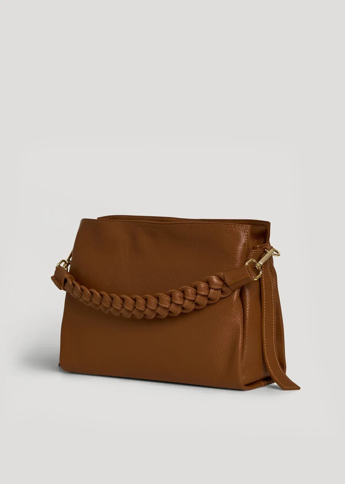 Borsa a Spalla in Pelle | BRAID - MIDMAIND™ | BRAND
