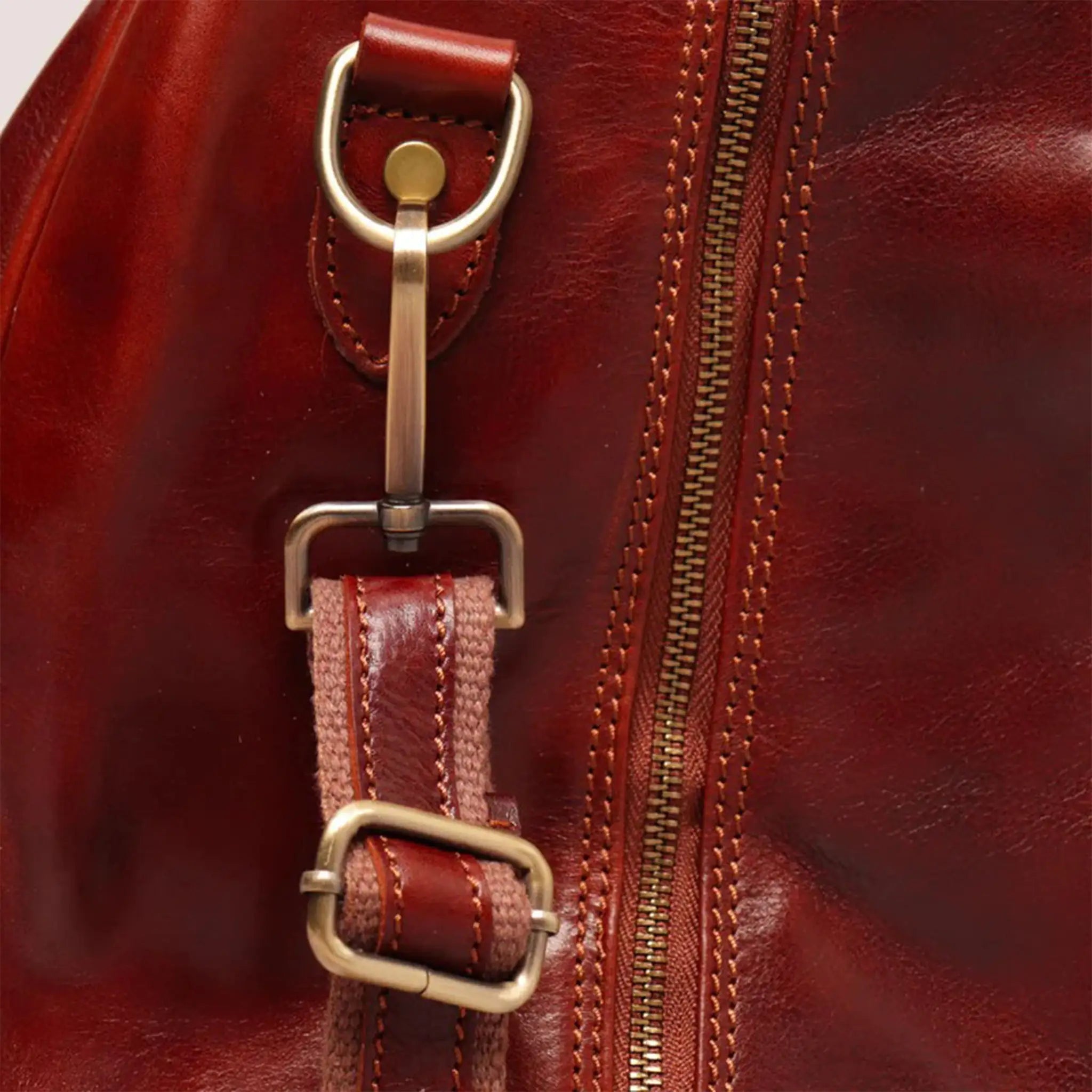 Borsone da Viaggio Grande in Vera Pelle Made in Italy | MONEY BAG L - MIDMAIND™ | BRAND
