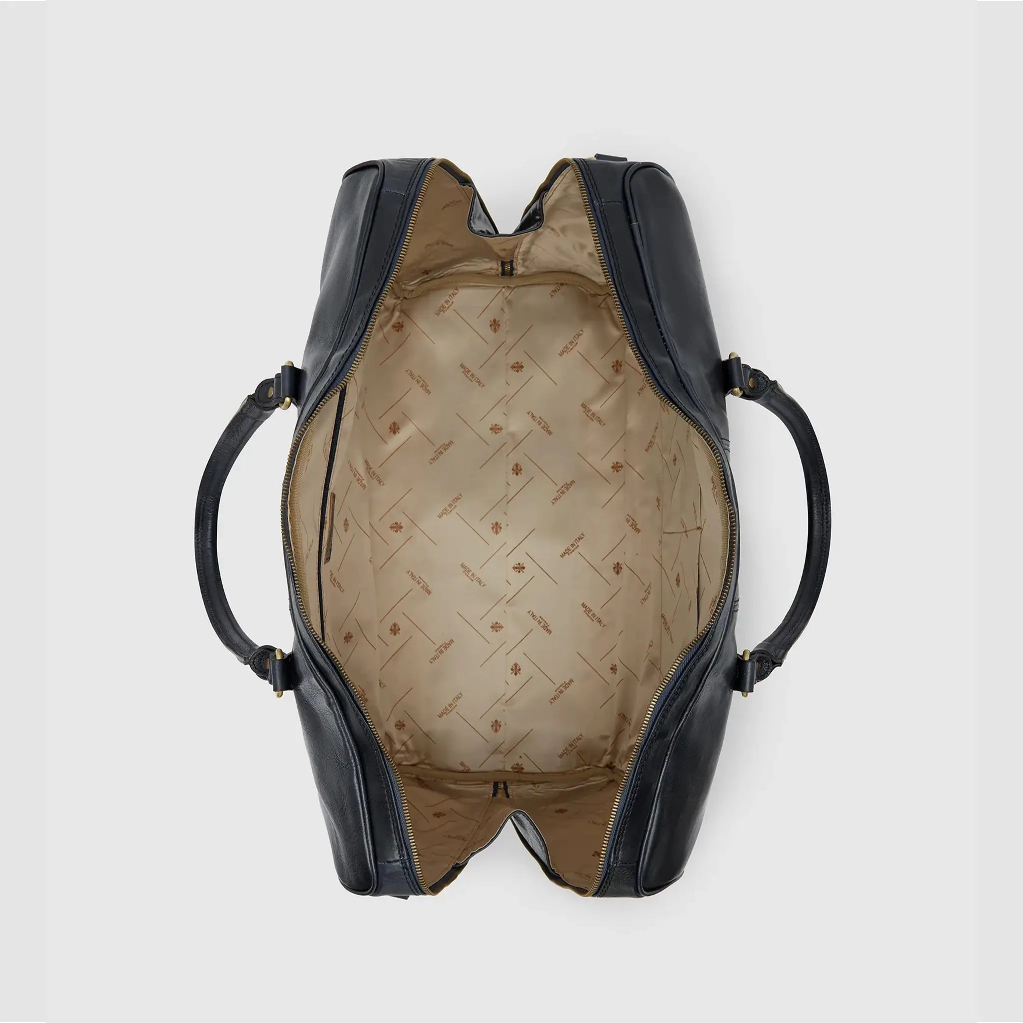 Borsone da Viaggio Grande in Vera Pelle Made in Italy | MONEY BAG L - MIDMAIND™ | BRAND