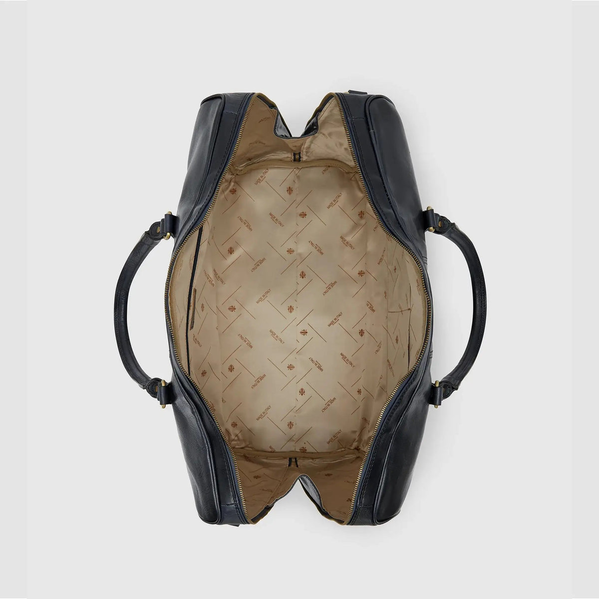 Borsone da Viaggio Grande in Vera Pelle Made in Italy | MONEY BAG L - MIDMAIND™ | BRAND