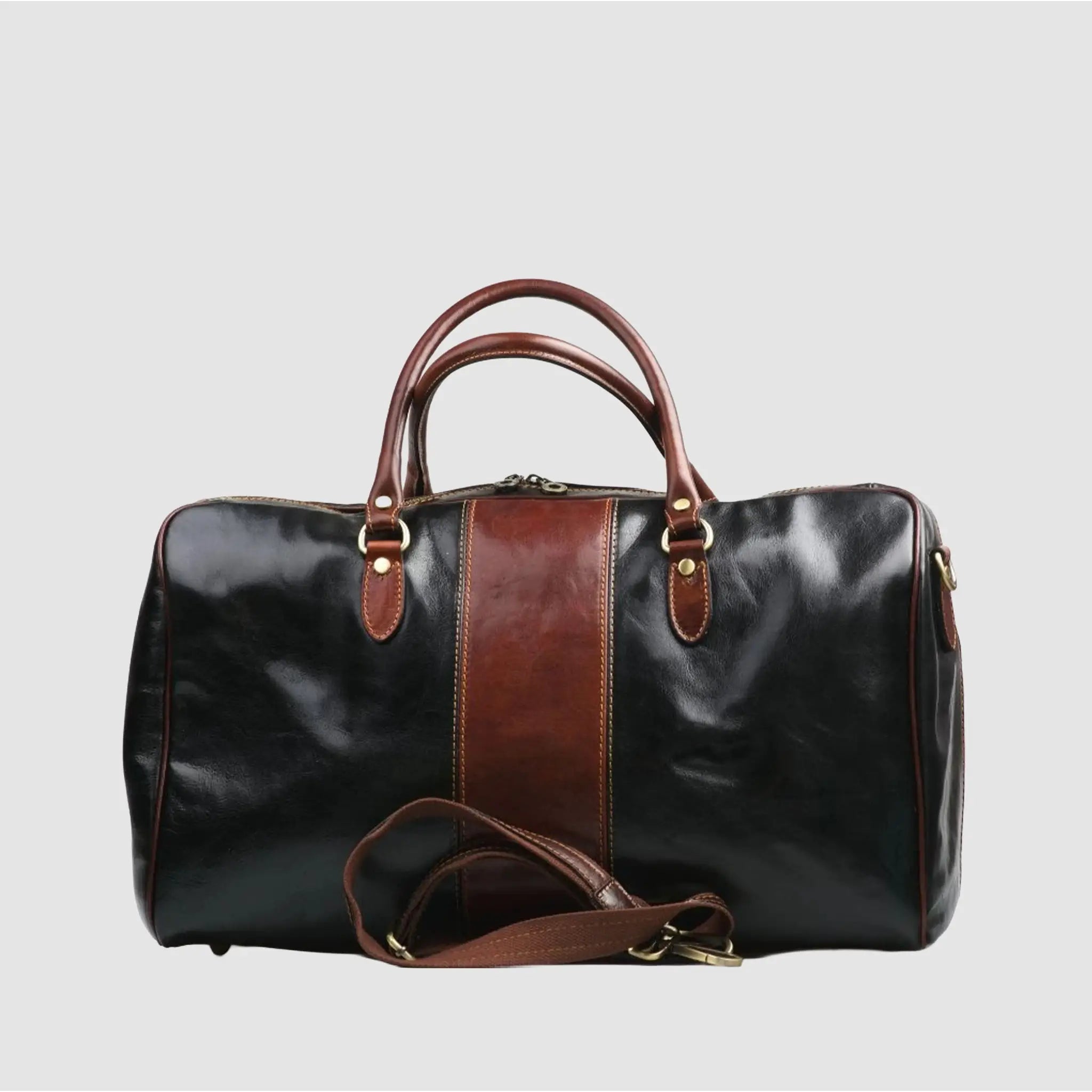 Borsone da Viaggio Grande in Vera Pelle Made in Italy | MONEY BAG L - MIDMAIND™ | BRAND
