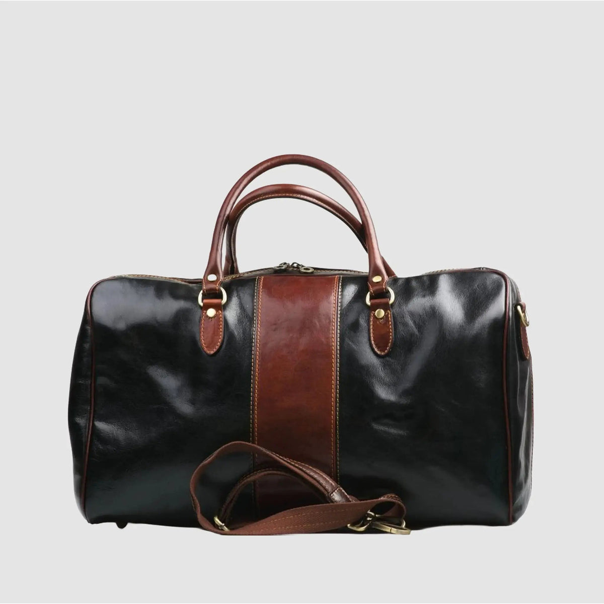 Borsone da Viaggio Grande in Vera Pelle Made in Italy | MONEY BAG L - MIDMAIND™ | BRAND