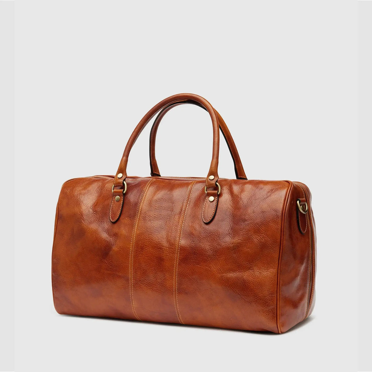 Borsone da Viaggio Grande in Vera Pelle Made in Italy | MONEY BAG L - MIDMAIND™ | BRAND