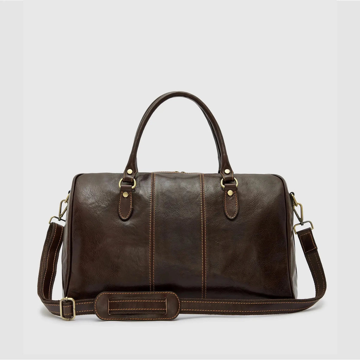 Borsone da Viaggio Medio in Vera Pelle Made in Italy | MONEY BAG M - MIDMAIND™ | BRAND