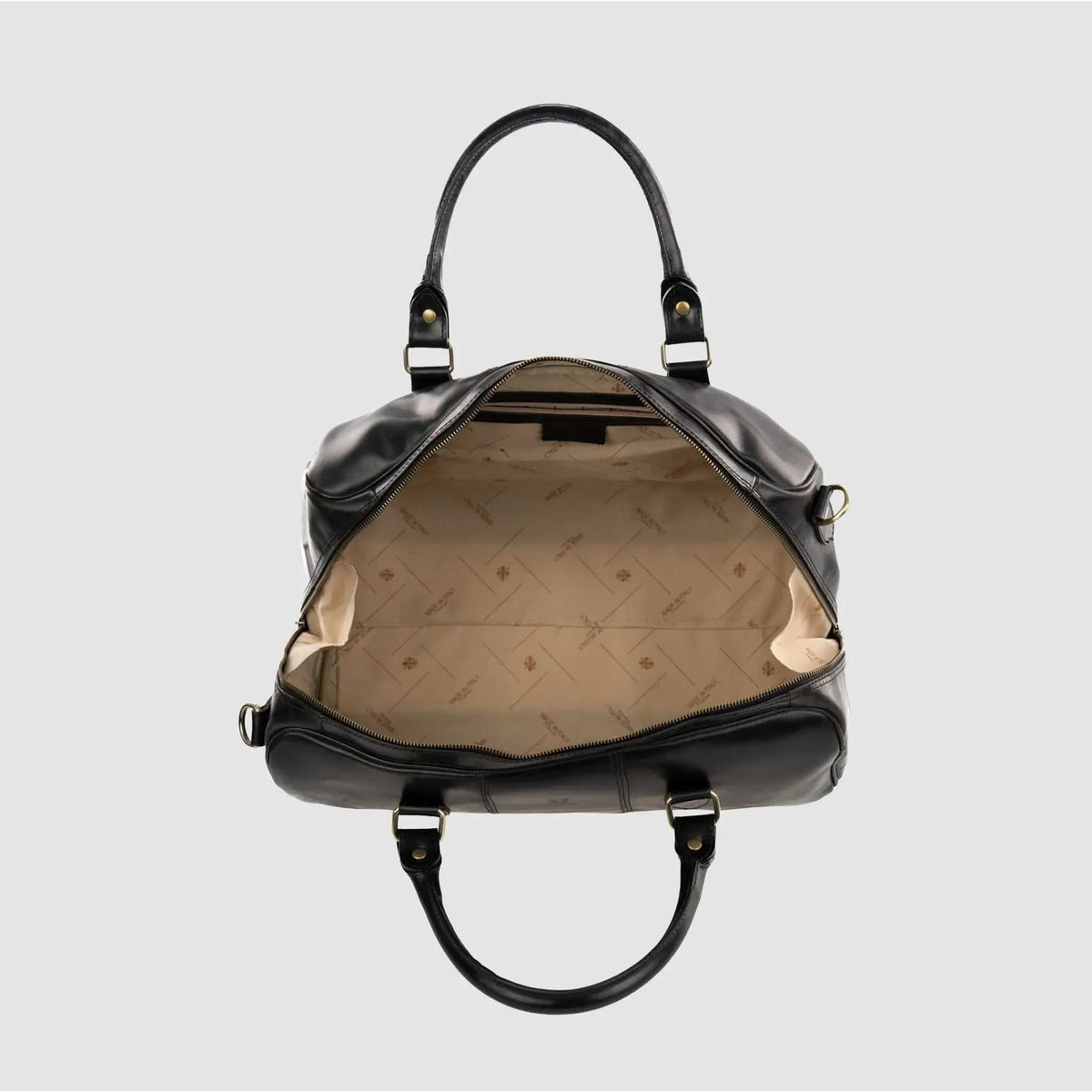 Borsone da Viaggio Medio in Vera Pelle Made in Italy | MONEY BAG M - MIDMAIND™ | BRAND