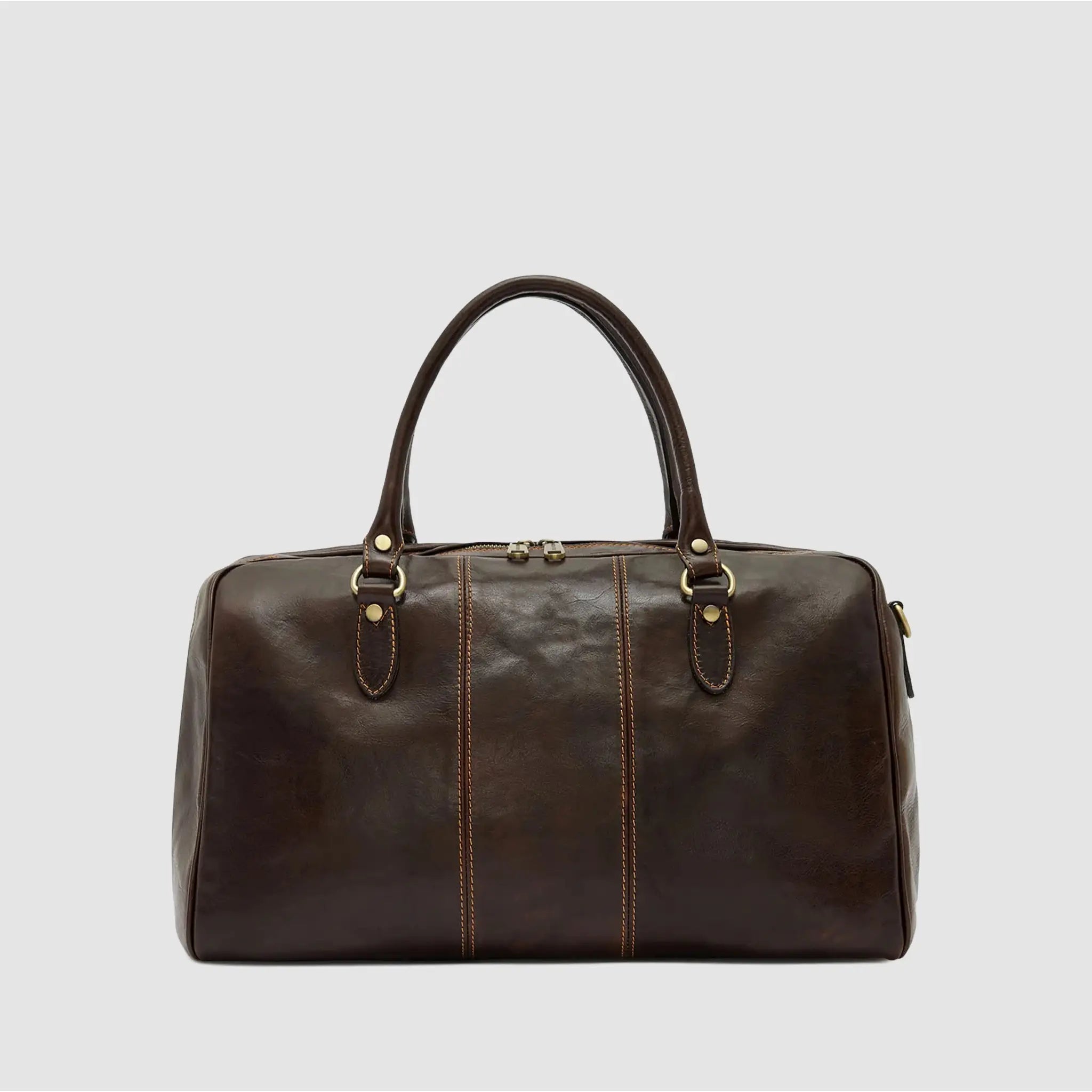 Borsone da Viaggio Medio in Vera Pelle Made in Italy | MONEY BAG M - MIDMAIND™ | BRAND