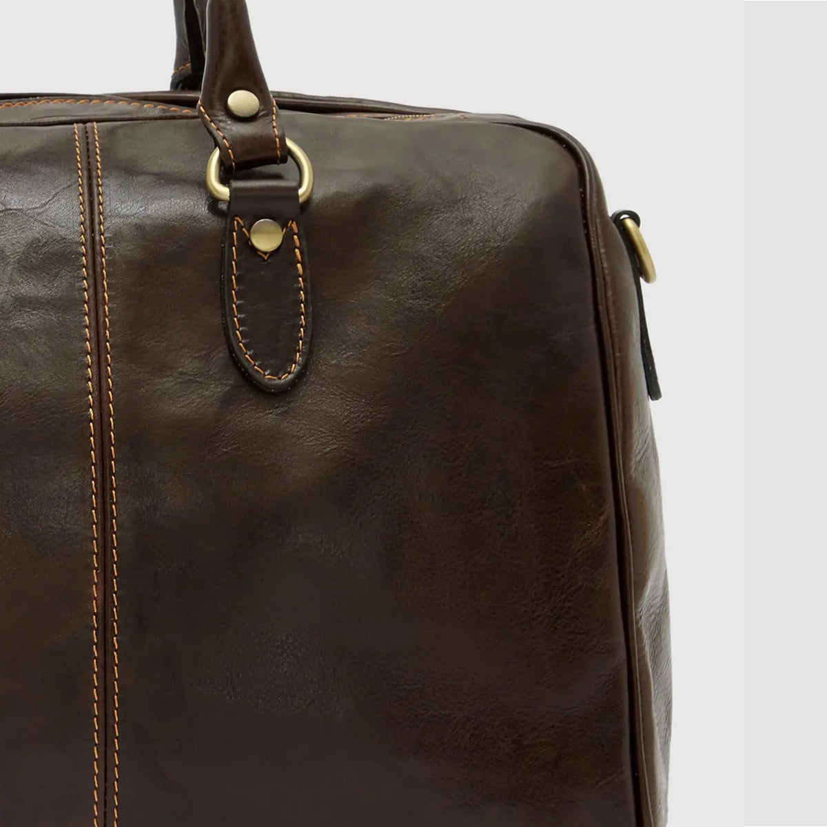 Borsone da Viaggio Medio in Vera Pelle Made in Italy | MONEY BAG M - MIDMAIND™ | BRAND