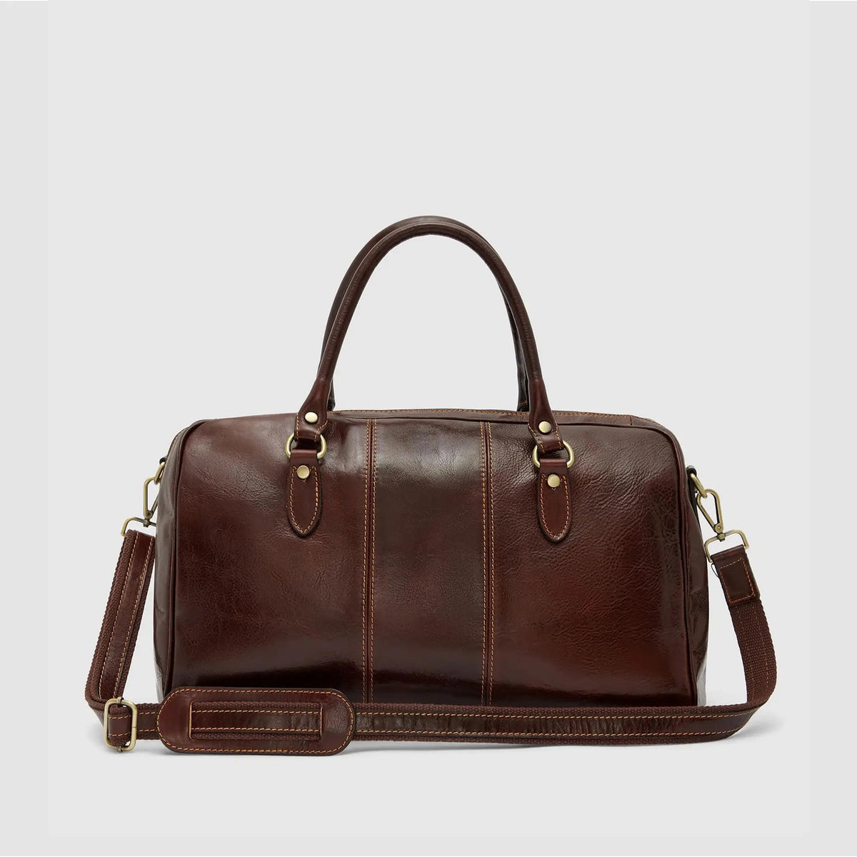 Borsone da Viaggio Medio in Vera Pelle Made in Italy | MONEY BAG M - MIDMAIND™ | BRAND