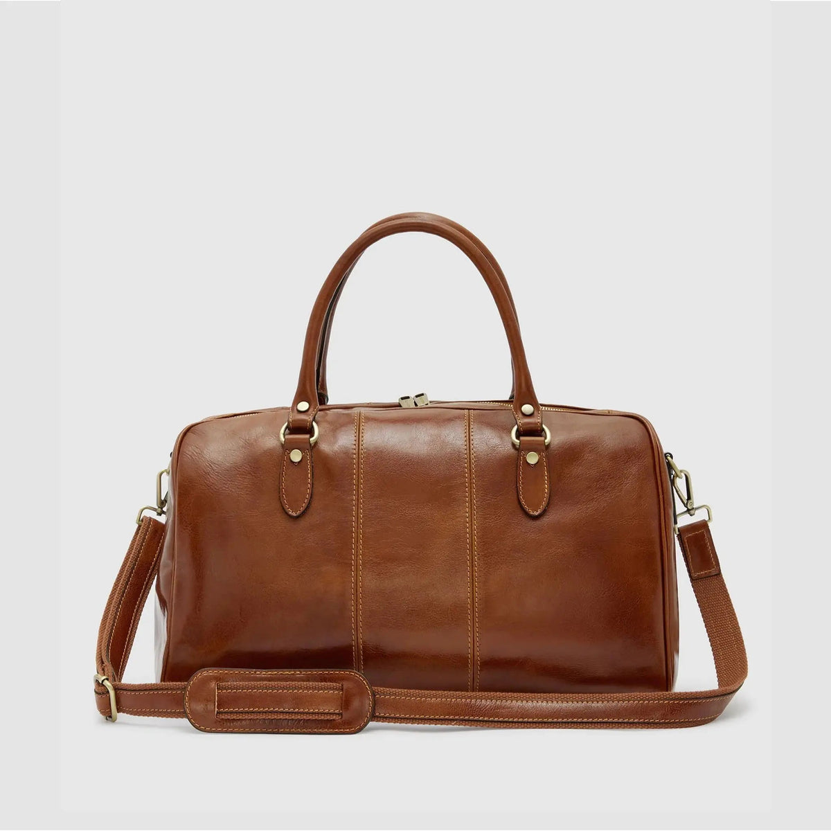 Borsone da Viaggio Medio in Vera Pelle Made in Italy | MONEY BAG M - MIDMAIND™ | BRAND