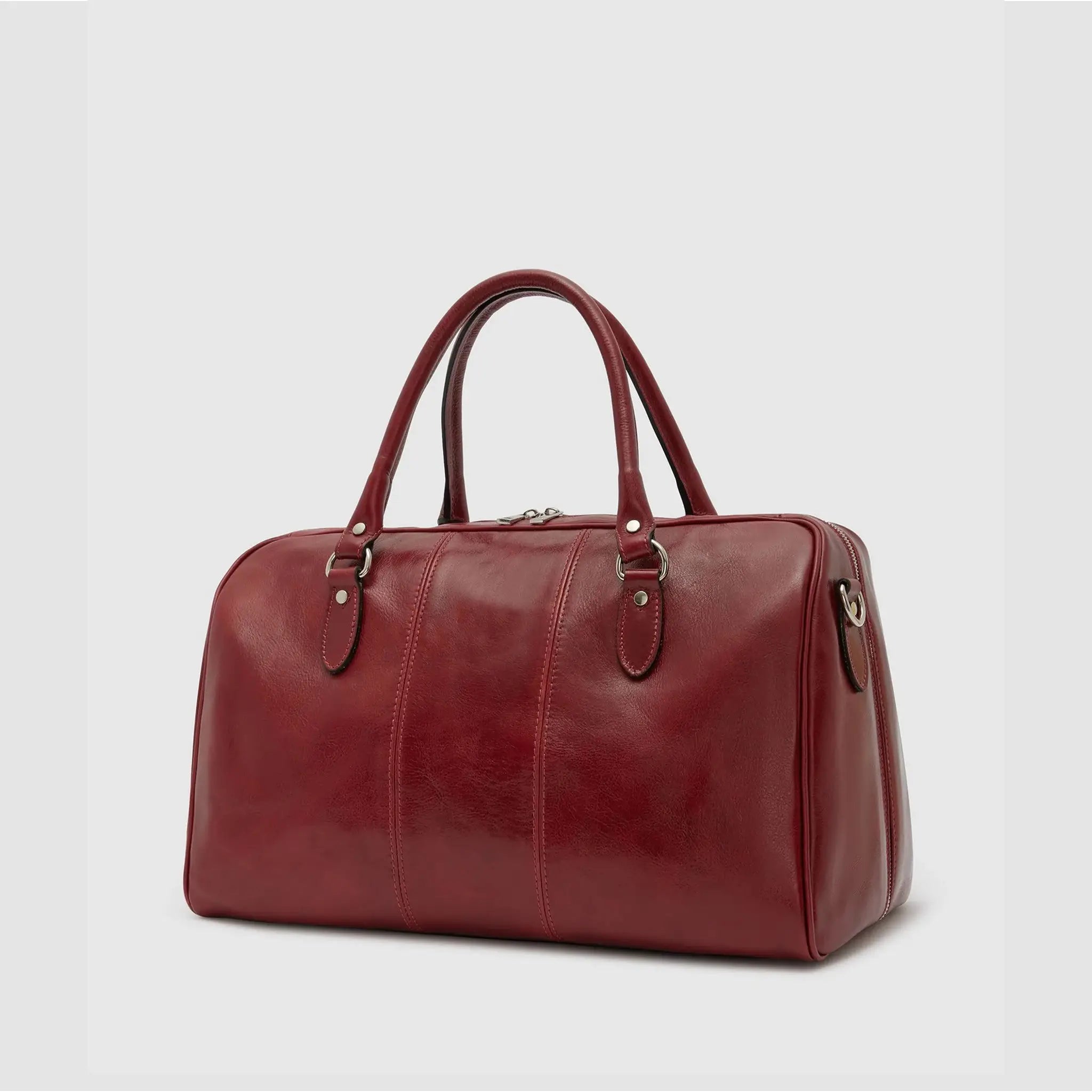 Borsone da Viaggio Medio in Vera Pelle Made in Italy | MONEY BAG M - MIDMAIND™ | BRAND