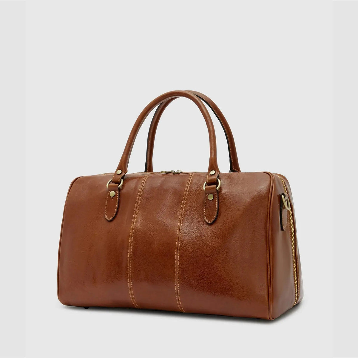 Borsone da Viaggio Medio in Vera Pelle Made in Italy | MONEY BAG M - MIDMAIND™ | BRAND