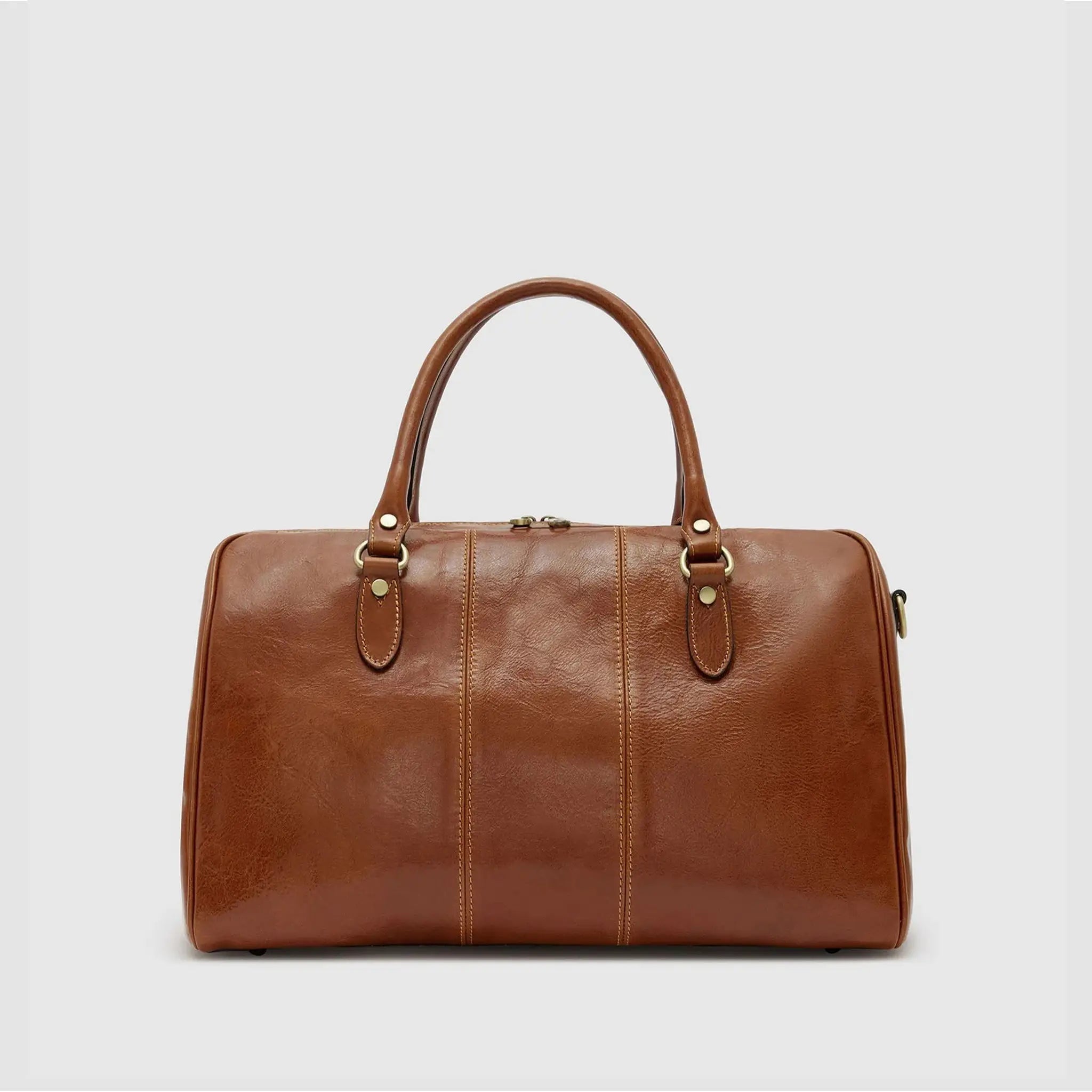 Borsone da Viaggio Medio in Vera Pelle Made in Italy | MONEY BAG M - MIDMAIND™ | BRAND