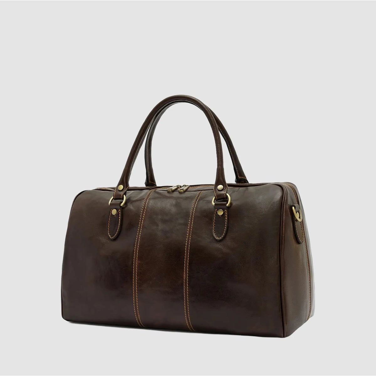 Borsone da Viaggio Medio in Vera Pelle Made in Italy | MONEY BAG M - MIDMAIND™ | BRAND