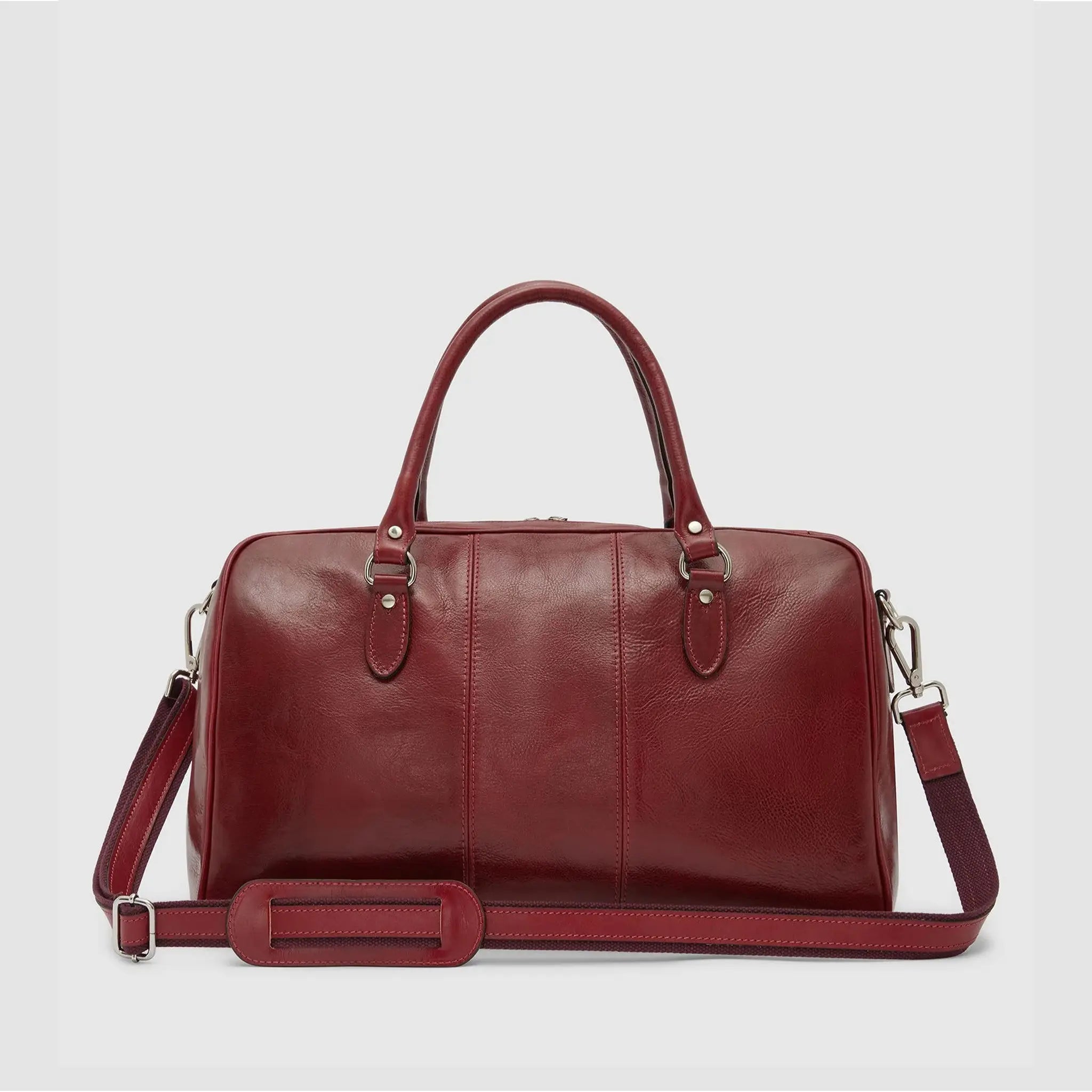 Borsone da Viaggio Medio in Vera Pelle Made in Italy | MONEY BAG M - MIDMAIND™ | BRAND