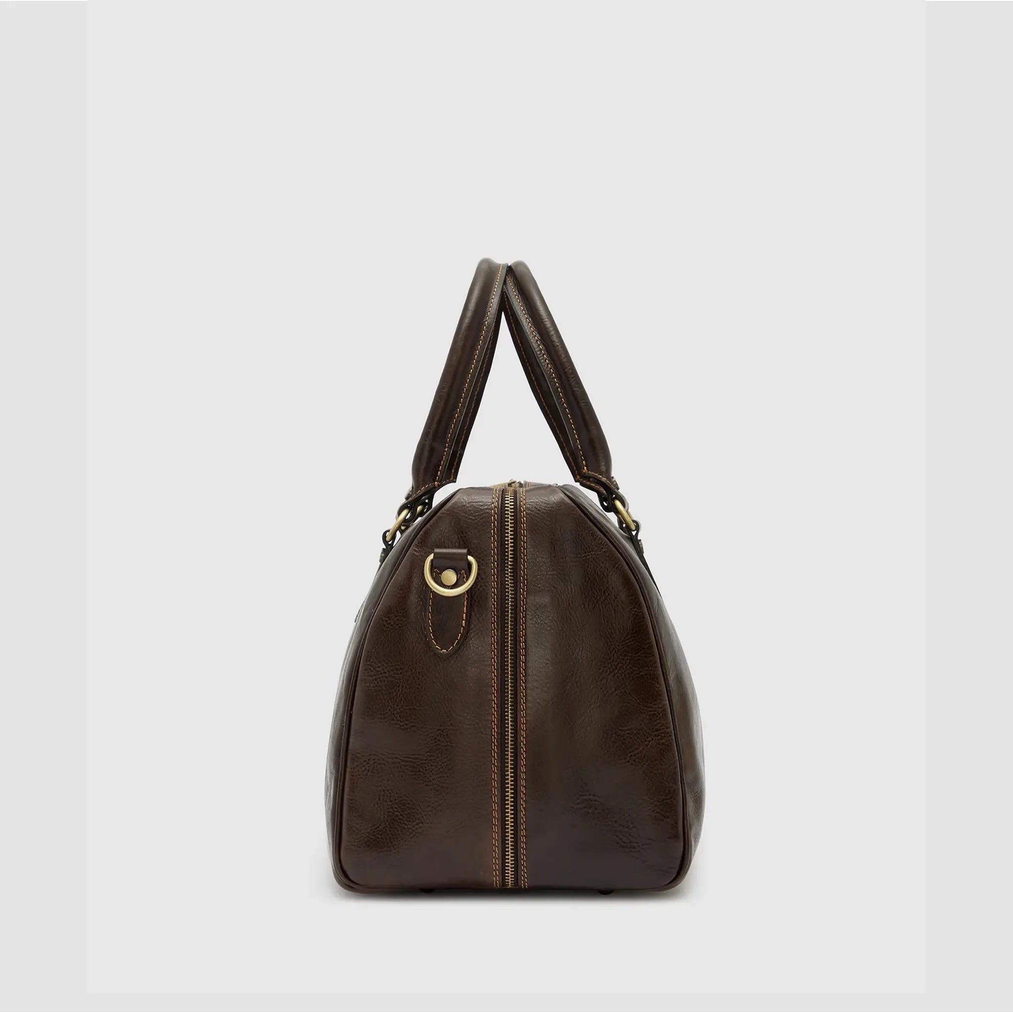 Borsone da Viaggio Medio in Vera Pelle Made in Italy | MONEY BAG M - MIDMAIND™ | BRAND