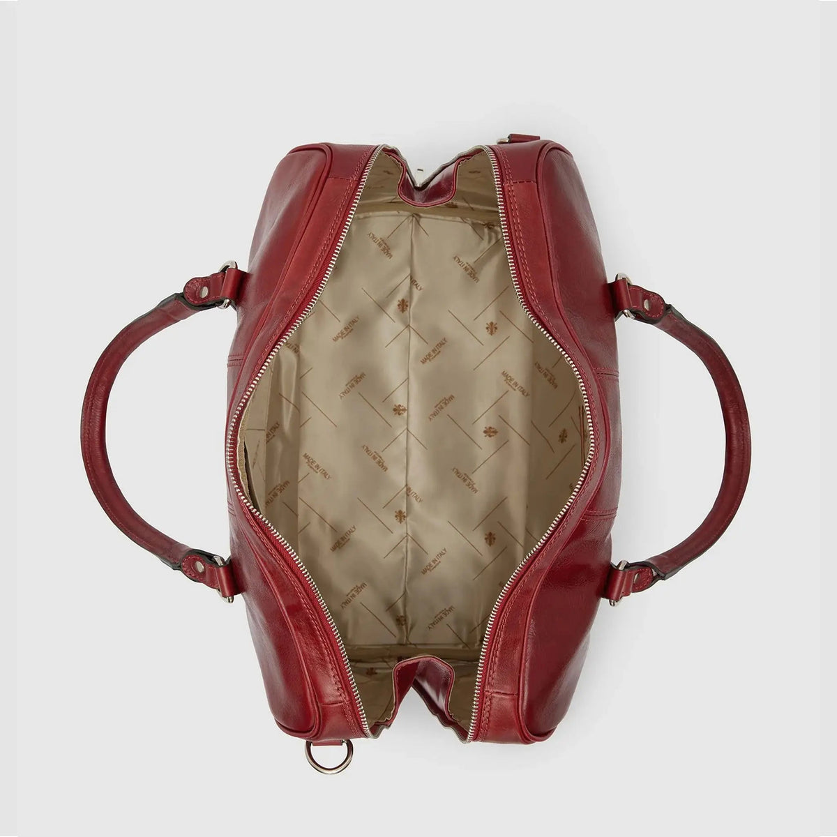 Borsone da Viaggio Medio in Vera Pelle Made in Italy | MONEY BAG M - MIDMAIND™ | BRAND