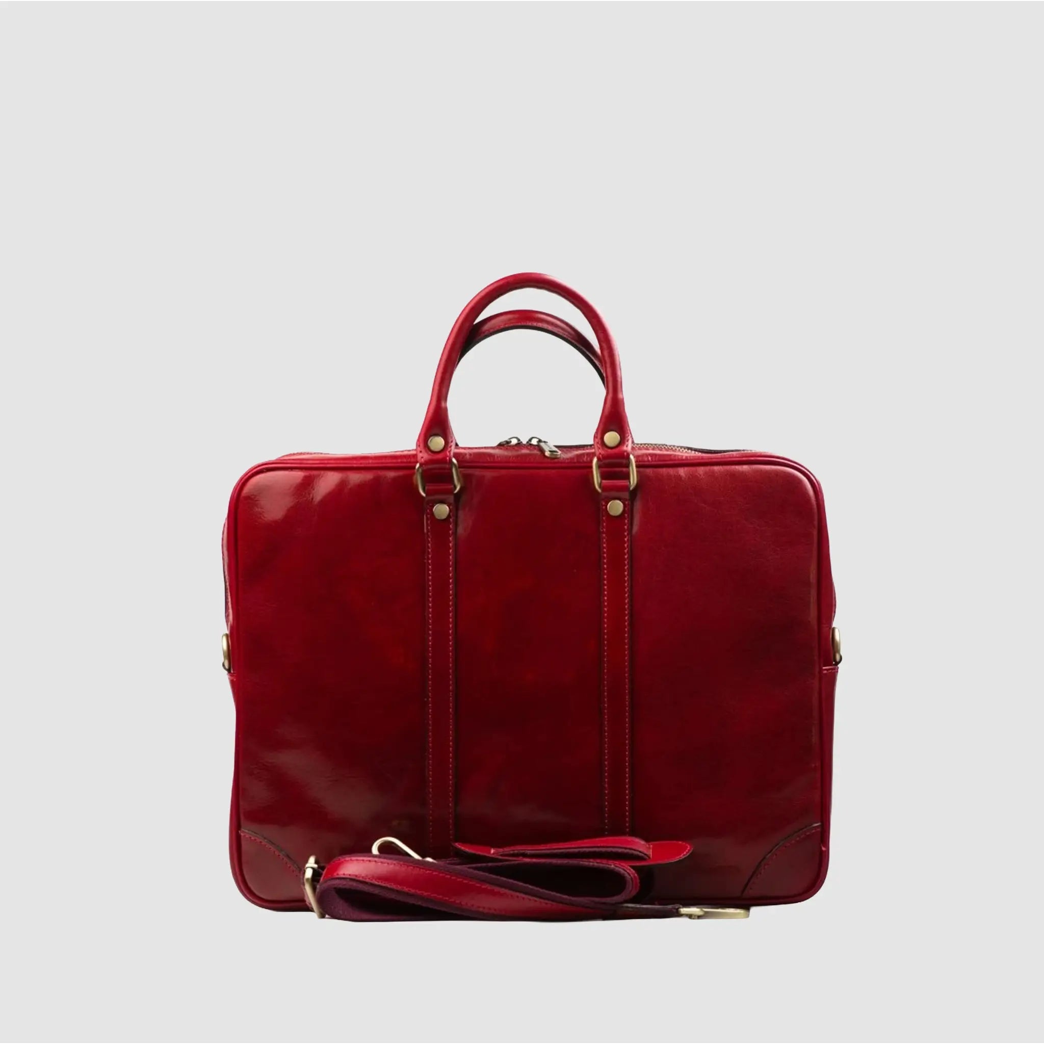 Cartella da Lavoro in Cuoio Pieno Fiore Made in Italy | BUSINESS FOLDER - MIDMAIND™ | BRAND