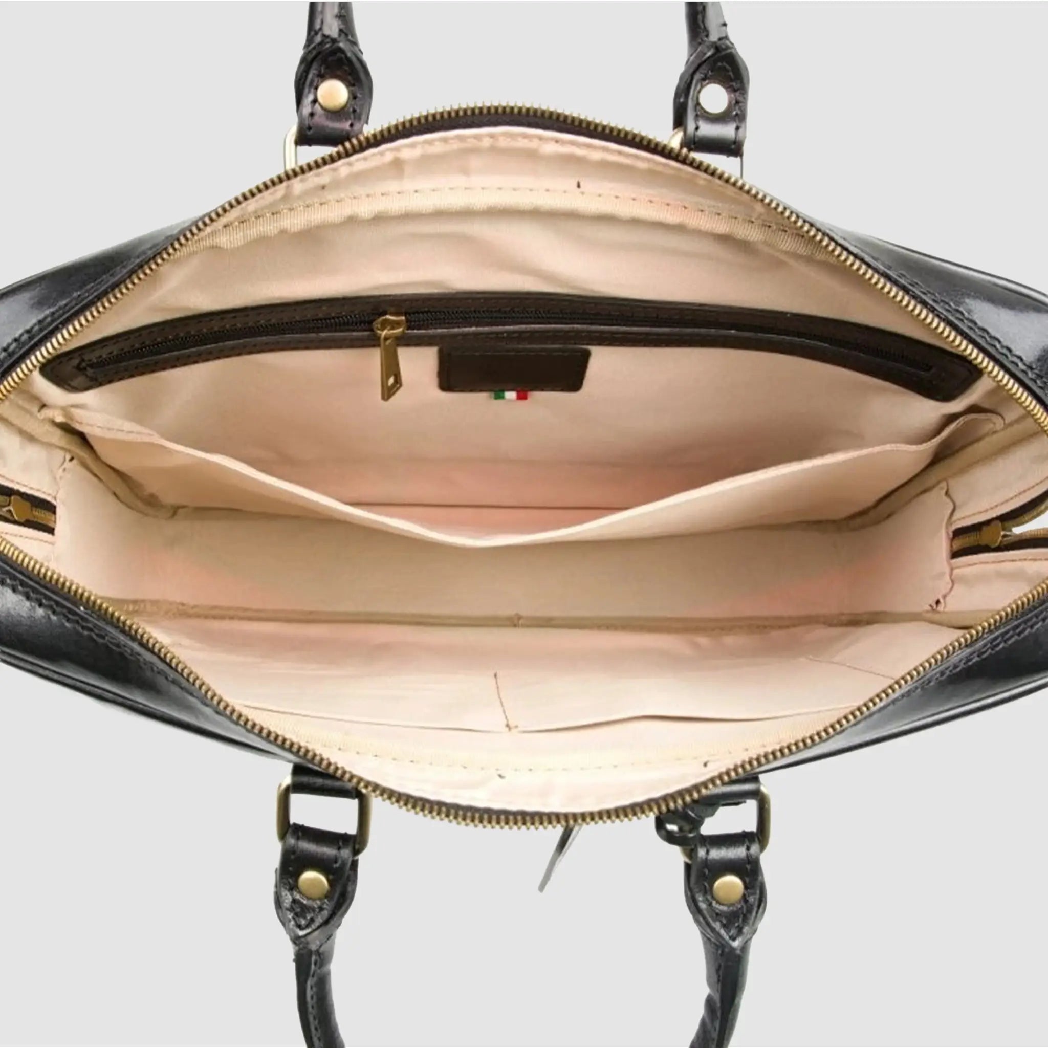 Cartella da Lavoro in Cuoio Pieno Fiore Made in Italy | BUSINESS FOLDER - MIDMAIND™ | BRAND
