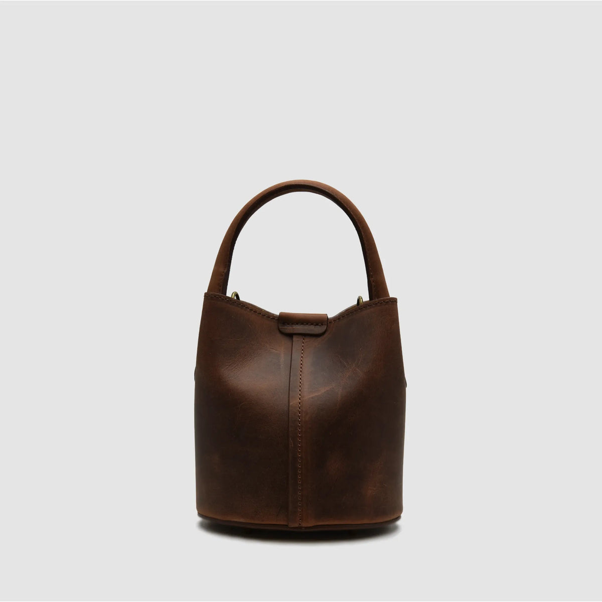 CLAP - Secchiello in Pelle “Crazy Horse” schiarente - WHISKEY - MIDMAIND™ | BRAND