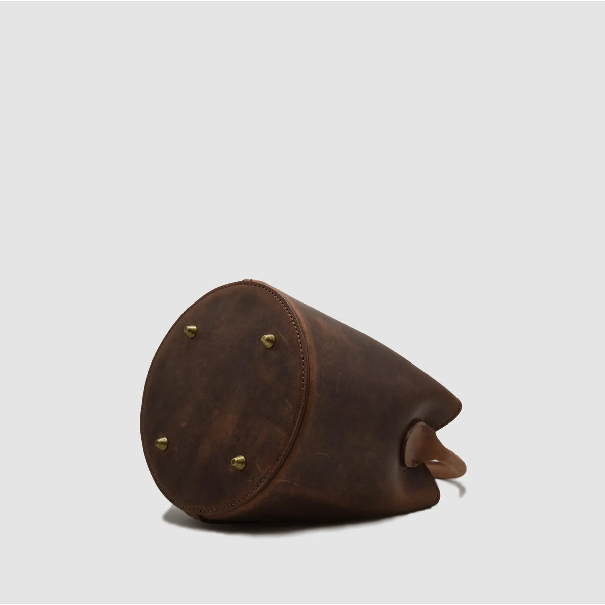 CLAP - Secchiello in Pelle “Crazy Horse” schiarente - WHISKEY - MIDMAIND™ | BRAND