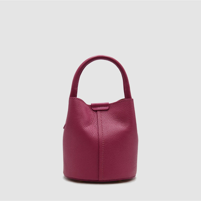 CLAP - Secchiello in Pelle - FUCSIA - MIDMAIND™ | BRAND