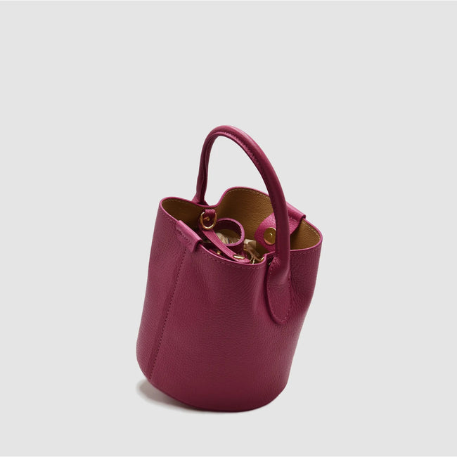 CLAP - Secchiello in Pelle - FUCSIA - MIDMAIND™ | BRAND