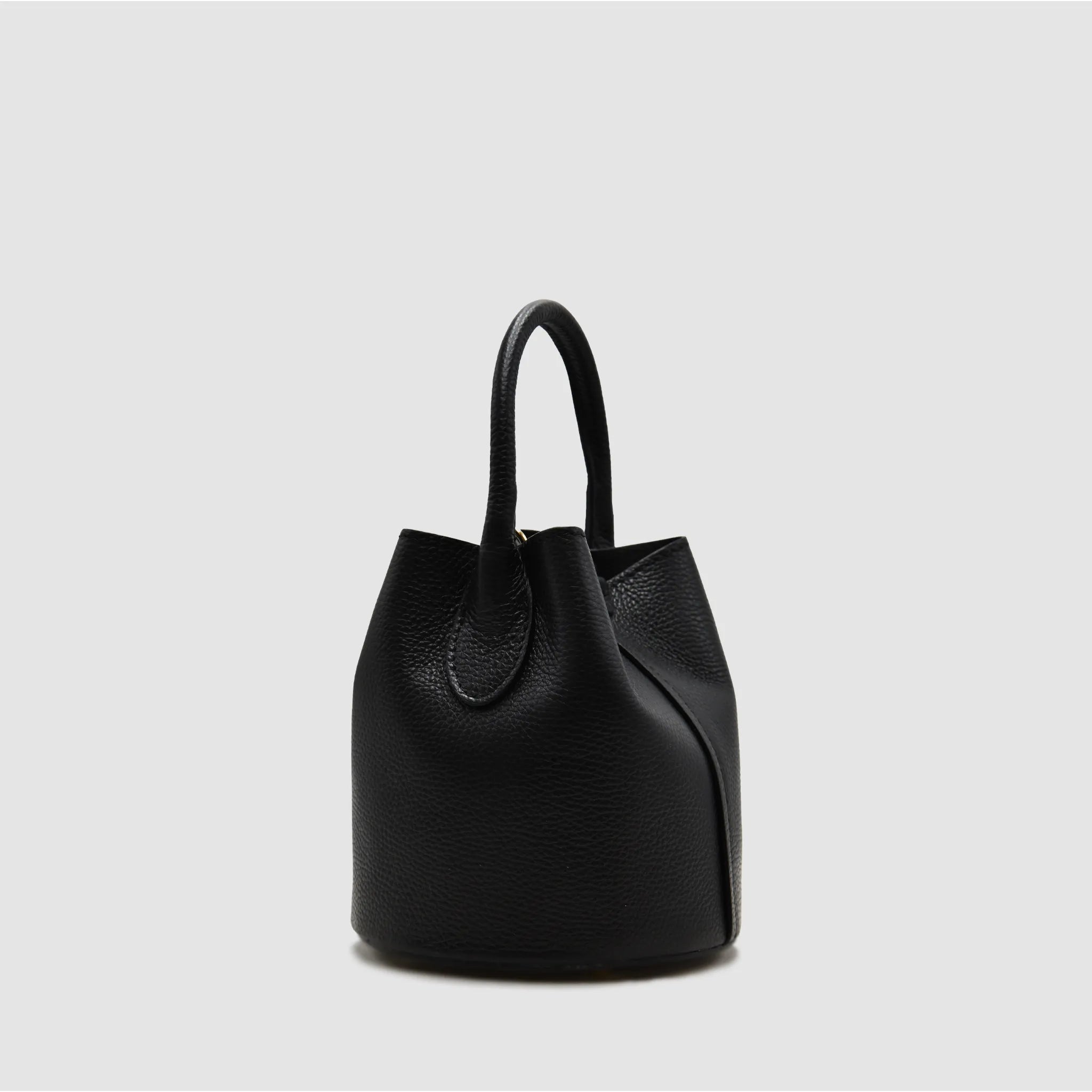 CLAP - Secchiello in Pelle - NERO - MIDMAIND™ | BRAND