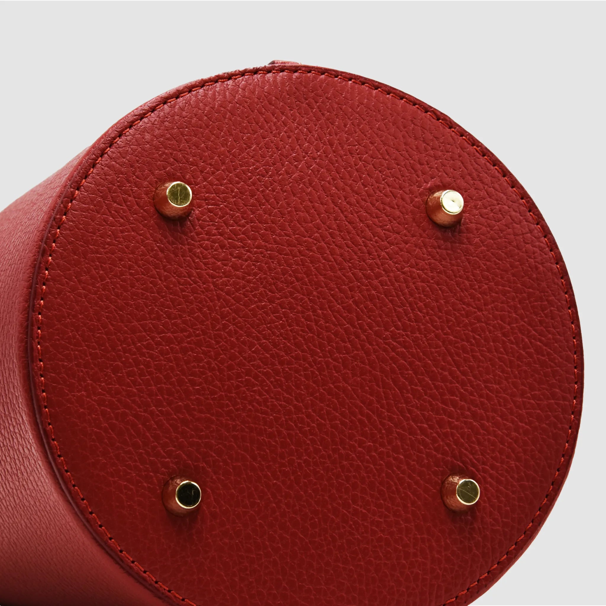 CLAP - Secchiello in Pelle - ROSSO - MIDMAIND™ | BRAND