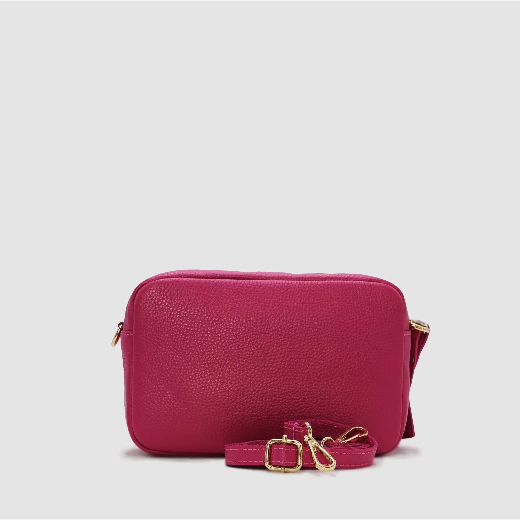 DAY - Borsa a tracolla in pelle - FUCSIA - MIDMAIND™ | BRAND