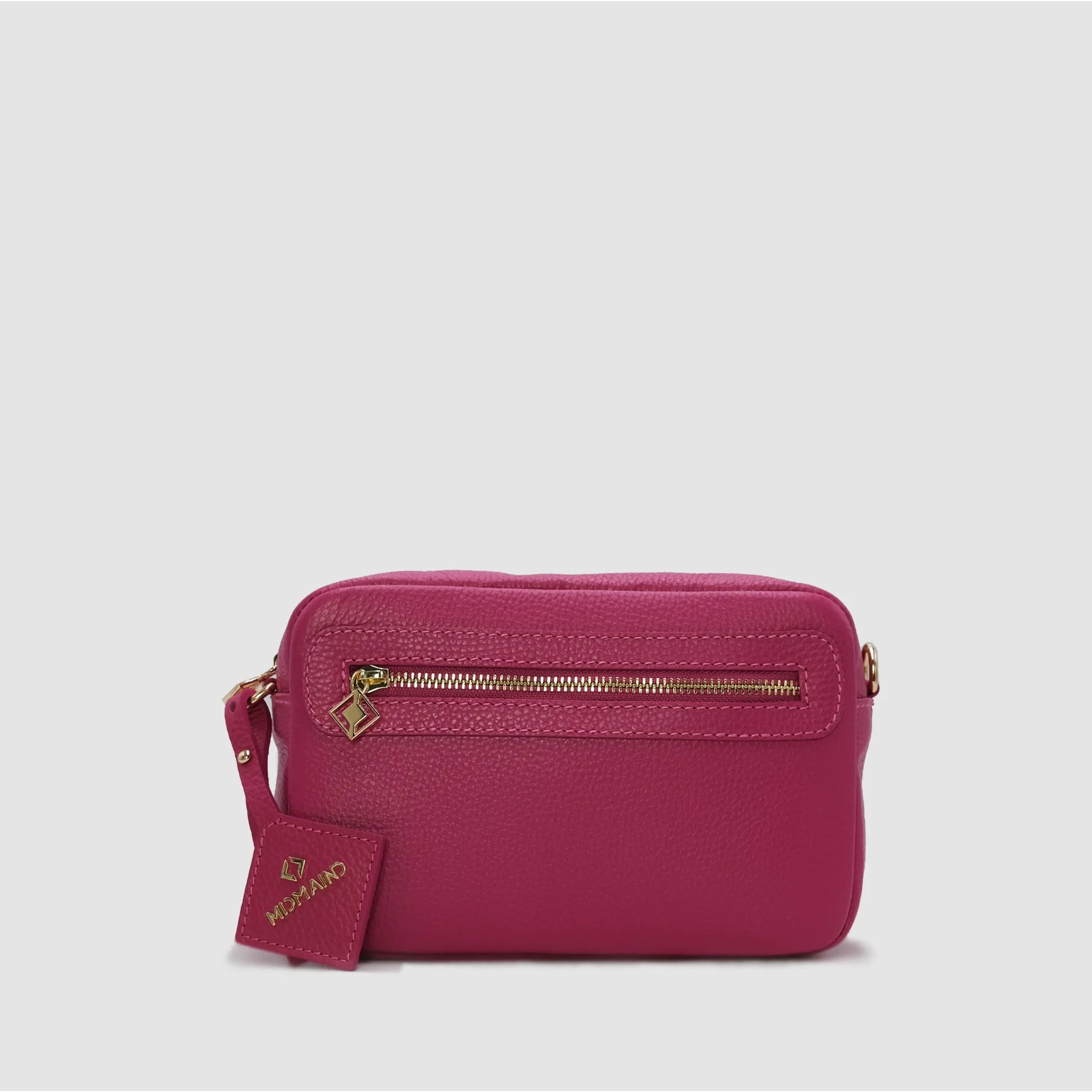 DAY - Borsa a tracolla in pelle - FUCSIA - MIDMAIND™ | BRAND